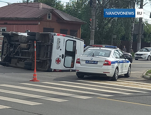 Подробности утреннего ДТП в Иванове: пострадавших нет